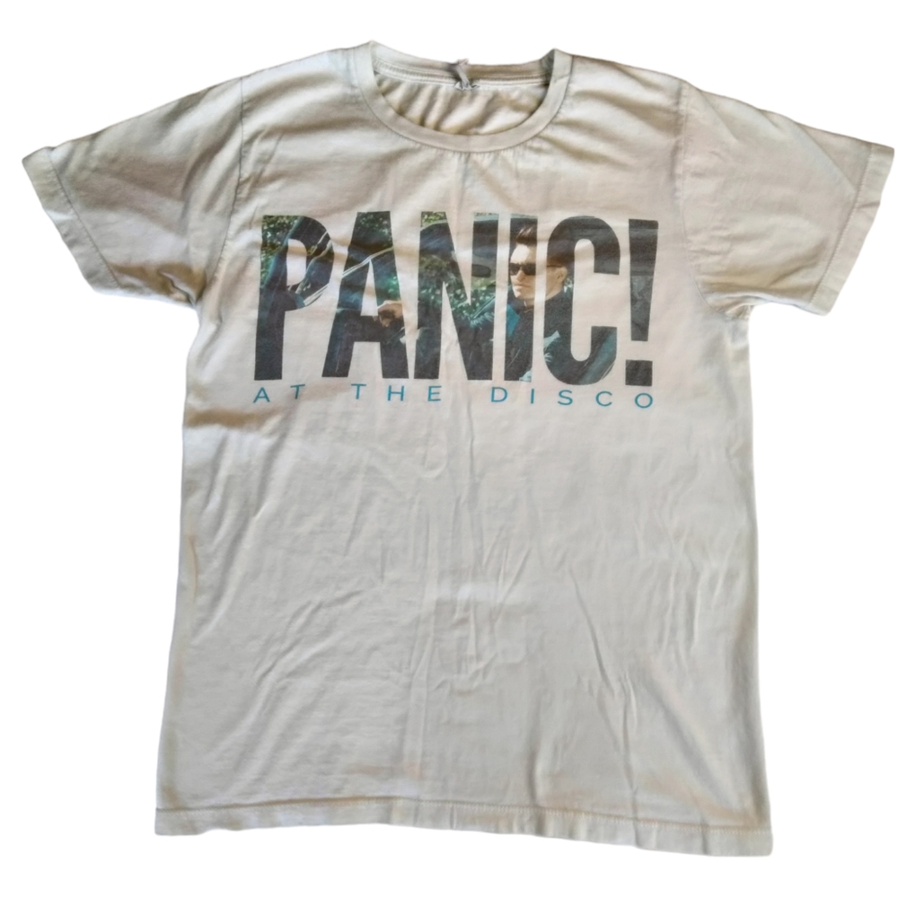 Panic At The Disco Band Short Sleeve Shirt Sz: S